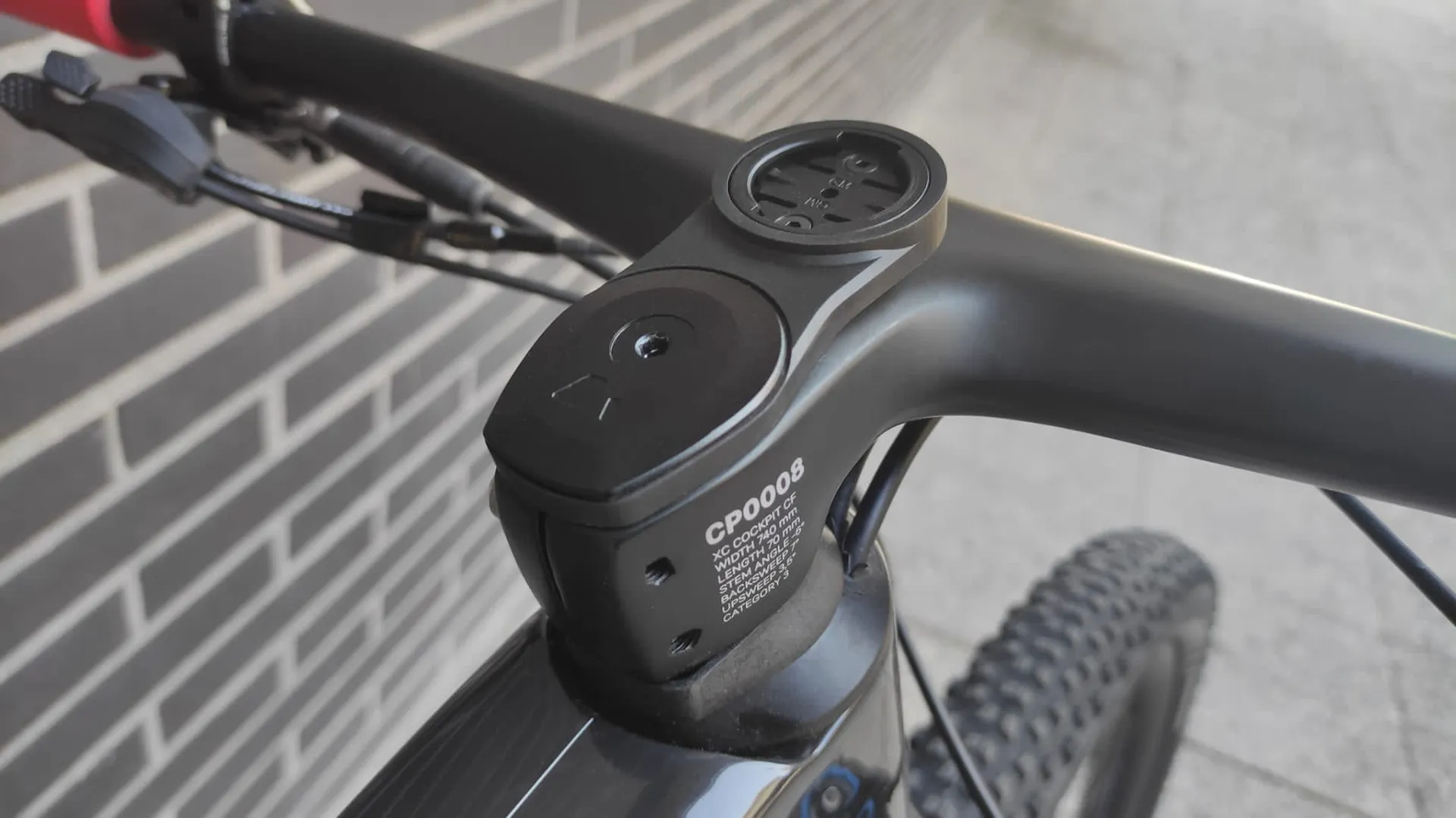 Soporte GPS compatible con manillares integrados Canyon - Bike3D